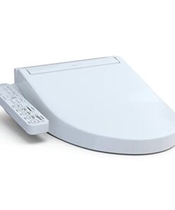 TOTO SW3074#01 WASHLET C2 Electronic Bidet Toilet Seat with PREMIST and EWATER+ Wand Cleaning, Elongated, Cotton White