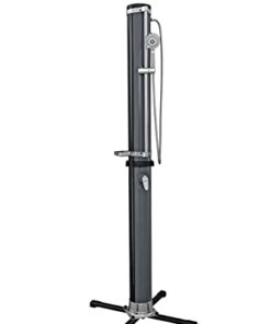 Bestway Flowclear SolarFlow 9 Gal Solar-Heated Outdoor Shower | Portable, Outside Shower Station Fixture | Great for Camping, Pool Area, Beach House