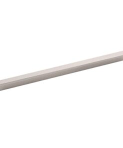 Hickory Hardware 10 Pack Solid Core Kitchen Cabinet Pulls, Luxury Cabinet Handles, Hardware for Doors & Dresser Drawers, 7-9/16 Inch (192mm) Hole Center, Toasted Nickel, Streamline Collection