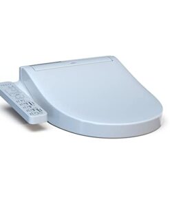 TOTO SW3073#01 WASHLET C2 Round Electronic Bidet Toilet Seat, Cotton White