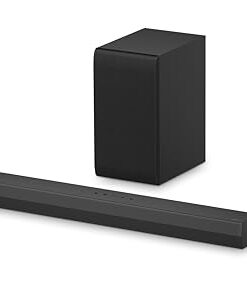 LG S40T 2.1 ch.Soundbar with Wireless Subwoofer, TV Synergy, Wow Interface, AI Sound Pro (2024 New Model)