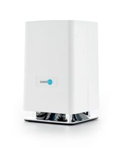 ScentAir Whisper Home | Diffuser Machine, Scents up to 800 Sq. Ft Room, Compatible with Alexa & Google, WiFi & Bluetooth Enabled, Cartridge Sold Separately, White