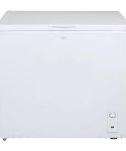 Koolatron Deep Freezer - Chest Freezer, 1 Wire Basket, Garage Ready, Meat Storage, Front Drain, Congelador For Home, Apartment, Basement, Dorm, Cottage, Manual Defrost, Stand Up, 7.0 Cubic Feet, White