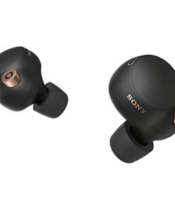 Sony WF-1000XM4 Truly Wireless Noise Cancelling Headphone - Optimised for Alexa and Google Assistant - with Built-in mic for Calls - Bluetooth Connection - Black/Copper