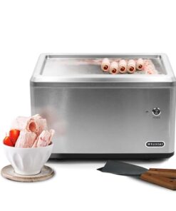 Whynter ICR-300SS 0.5-Quart Stainless Steel Rolled Ice Cream Maker with Compressor