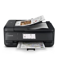 Canon PIXMA TR8620a - All-in-One Printer Home Office|Copier|Scanner|Fax|Auto Document Feeder | Photo, Document | Airprint (R), Android, Black, Works with Alexa