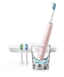 Philips Sonicare Diamondclean Smart Electric, Rechargeable Toothbrush for Complete Oral Care – 9300 Series, Pink, HX9903/32 Ffp