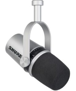 Shure MV7 USB Podcast Microphone - Silver