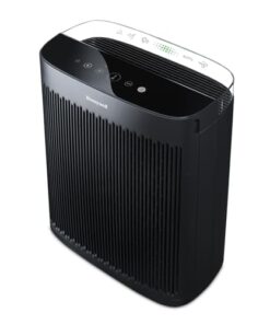 Honeywell InSight HEPA Air Purifier with Air Quality Indicator and Auto Mode, Large Rooms, Bedrooms, Home (360 sq ft), Black - Reduces Airborne Allergens, Smoke, Dust, Pollen, Pet Dander, HPA5200B
