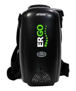 Atrix VACBP10 HEPA Backpack Vacuum with Additional Filters, Premium Bundle, Black