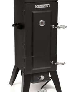 Cuisinart 36” Vertical Propane Smoker, 4 Removable Racks, Spacious BBQ Smoker with Wood and Water Trays, 15,000 BTU Heat for Smoked Meat, Brisket, Jerky, Fish, Perfect for Tailgates, Backyard, Camping