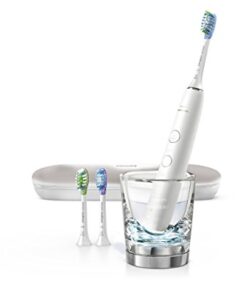Philips Sonicare Diamond Clean Smart Electric Rechargeable Toothbrush for Complete Oral Care, 9300 Series - HX9903/30, White, 2.31 Pound