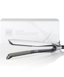 ghd Chronos Styler ― 1" Hair Straightener, 3X Faster HD Motion-Responsive Styler for One Stroke High-Definition Results That Last 24hrs, 85% More Shine, 2X Less Frizz, No Heat Damage ― White