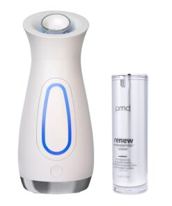 PMD Beauty SilkSteam Pro Facial Steamers Home Facial Spa - Rapid Start-Up Face Steamer for Facial - Adjustable Nozzle with Oil Filters and Renew Serum