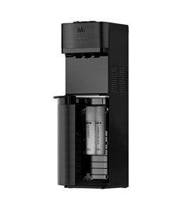 Brio 520 Bottleless Water Cooler Dispenser with 2 Stage Filtration - Self Cleaning, Hot Cold and Room Temperature Water. 2 Free Extra Replacement Filters Included - UL Approved