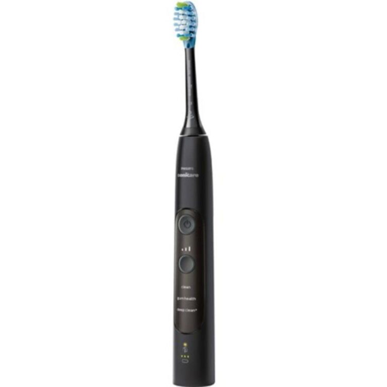 Philips Sonicare HX9610/17 ExpertClean 7300 Electric Toothbrush with BrushSync Technology and Smartimer & BrushPacer - (Black) - Image 4