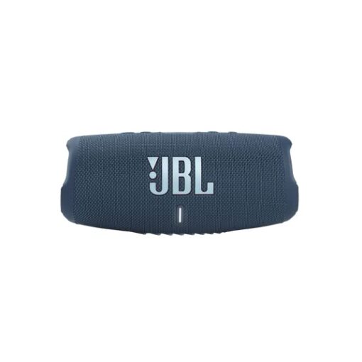 JBL Charge 5 Waterproof Portable Speaker with Built in Powerbank and gSport Carbon Fiber Case (Blue) - Image 5