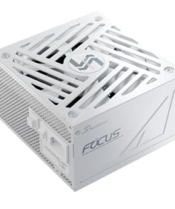 Seasonic Focus GX-850 White ATX3, 850W 80+ Gold Full-Modular, Fan Control in Fanless, Silent, Cooling Mode, 10 Year Warranty, Power Supply for Gaming and Various Application, SRP-FGX851-A5A32SF.