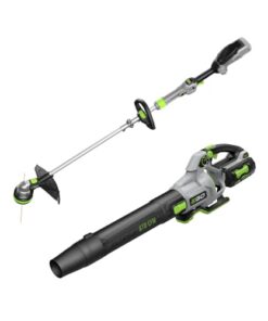 EGO POWER+ Combo, Cordless Trimmer and Blower, 15" Trimmer for Weeds and Grass with POWERLOAD and Cordless Electric 670 CFM Blower, Includes 56V 4.0Ah Battery and Charger - ST6703LB