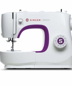 SINGER M3500 Lightweight & Portable Sewing Machine with Accessory Kit | 110 Stitch Applications, LED Light & 1-step Buttonhole | Great for Quilting, Crafts & Mending