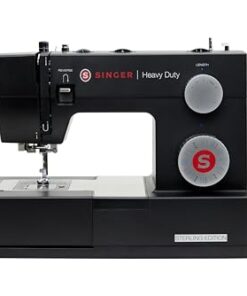 SINGER® Sterling Edition Heavy Duty 4432 Sewing Machine with Accessory Kit | Strong Motor with Enhanced Piercing Power, 110 Stitch Applications, Full Metal frame & 1-step Buttonhole