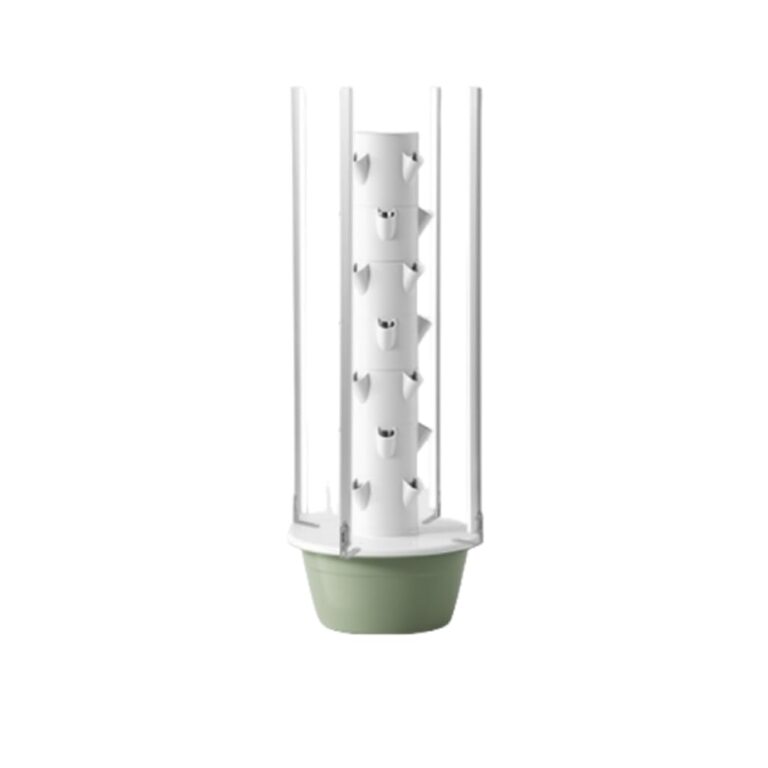 KSNWZ Indoor Vertical Farming Garden Planter, Hydroponic Growing System Kit, with Plant Light Pump and Movable Water Tank, for Home Indoor Gardening System,Green,7 Layers