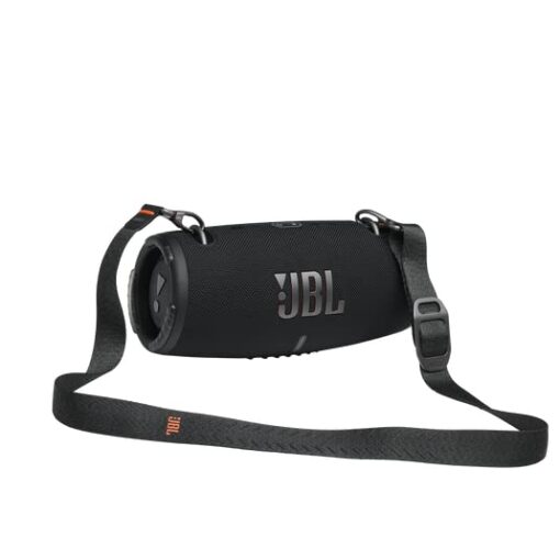 JBL Xtreme 3 Waterproof Bluetooth Speaker Bundle with gSport Carbon Fiber Case and Shoulder Strap (Black) - Image 5