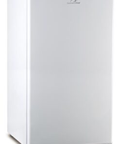 Commercial Cool CCR32W Compact Single Door Refrigerator and Freezer, 3.2 Cu. Ft. Mini Fridge, White