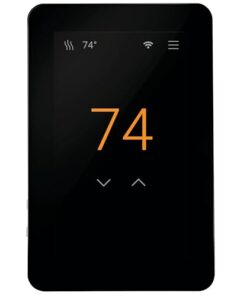 SunTouch SunStat CommandPlus Touchscreen Programmable Smart Wi-Fi Thermostat for Electric Floor Heating Systems, 4.3" Screen, Floor and Air Sensing Control, Energy Monitoring, Remote Access