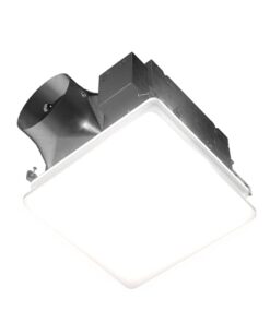 Broan-NuTone EVOLVE Premium Bathroom Exhaust Fan w/Light and Continuous Run, 110-130-150 Selectable CFM