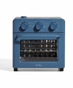 Our Place Wonder Oven | 6-in-1 Air Fryer & Toaster Oven with Steam Infusion | Compact, Countertop Friendly, Fast Preheat, Multifunctional | Air Fry, Toast, Roast, Bake, Reheat & Broil | Blue Salt