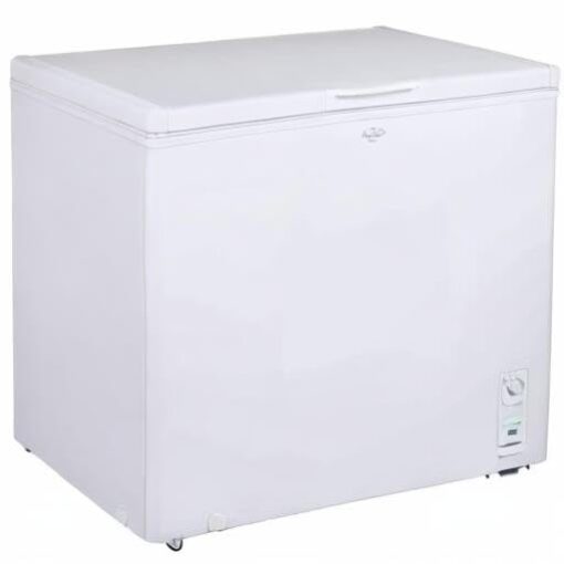 Koolatron Deep Freezer - Chest Freezer, 1 Wire Basket, Garage Ready, Meat Storage, Front Drain, Congelador For Home, Apartment, Basement, Dorm, Cottage, Manual Defrost, Stand Up, 7.0 Cubic Feet, White - Image 2