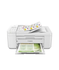 Canon PIXMA TR4720 All-in-One Wireless Printer Home use, with Auto Document Feeder, Mobile Printing and Built-in Fax, White