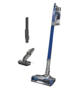 Shark Cordless Vacuum Cleaner with HEPA Filter, Lightweight, Portable, Rechargeable, Powerful Pet Hair Pickup, Removable Handheld, Crevice Tool, Dusting Brush, 50-min Runtime, Blue, IZ363HT