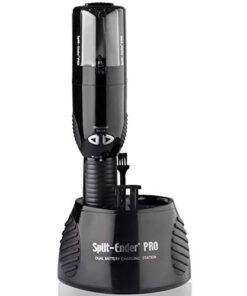 Split Ender PRO - Professional Hair Trimmer with Charging Station, Automatic Split End Remover for Frizzy, Dry, Damaged, Colored, Broken, Curly, Straight or Bleached Hair Types, Hair Styling Tool