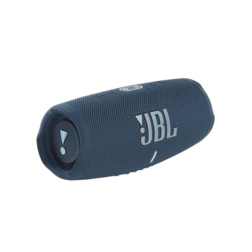 JBL Charge 5 Waterproof Portable Speaker with Built in Powerbank and gSport Carbon Fiber Case (Blue) - Image 6