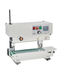 VEVOR Continuous Bag Band Sealing Machine, 0.24-0.47 in/6-12 mm Seal Width, Vertical Band Sealer Machine with Digital Temperature Control, Carbon Steel Bag Sealer for 0.02-0.8 mm Plastic Bags Films
