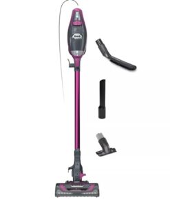 Shark HV371 Rocket Pro DLX Corded Stick, Removable Hand Vacuum, Advanced Swivel Steering, XL Cup, Crevice Tool, Upholstery Tool & Anti-Allergen Dust Brush, Fuchsia, Capacity