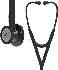 3M Littmann Cardiology IV Diagnostic Stethoscope, 6232, More Than 2X as Loud*, Weighs Less**, Stainless Steel High Polish Smoke-Finish Chestpiece, 27" Black Tube, Stem, and Headset