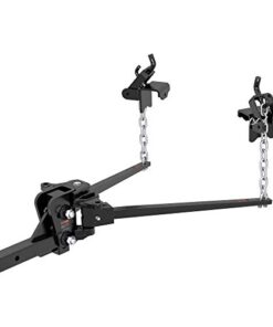 CURT 17332 Short Trunnion Bar Weight Distribution Hitch, Up to 10K, 2-Inch Shank