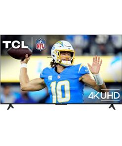 TCL 50-Inch Class S4 4K LED Smart TV with Roku TV (50S450R, 2023 - Model), Dolby Vision, HDR, Dolby Atmos, Works with Alexa, Google Assistant and Apple HomeKit Compatibility, Streaming UHD Television