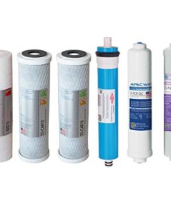 APEC 90 GPD Complete Replacement Filter Set for Ultimate Series Alkaline Reverse Osmosis Water Systems (Filter-MAX-PH)