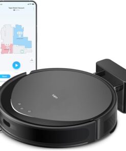 Tapo Ultra-Slim LiDAR Smart Navigation Robot Vacuum and Mop, 5300Pa Max, 97%+ Dust Pickup, Customizable Cleaning, Self-Charging, Works w/Alexa & Google Home, RV20 Max
