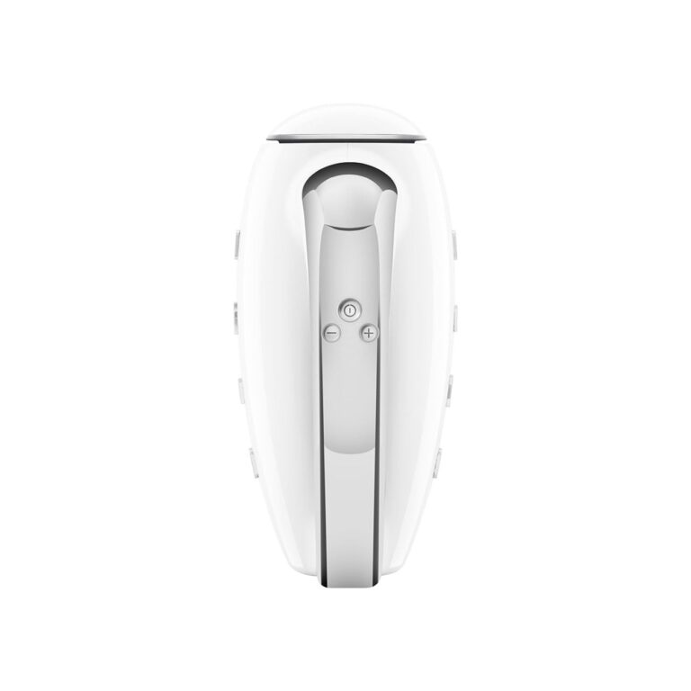 SMEG White 50's Retro Style Electric Hand Mixer with Set of Dough Hooks, Set of Beaters, and Set of Whisks - Image 3
