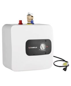 CAMPLUX Hot Water Heater 4 Gallon, On-demand Water Heater Electric Water Heaters with Cord Plug 1.44kW at 120 Volts