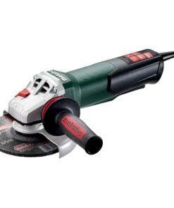 Metabo 6-Inch Angle Grinder, 13.5 Amp, 9,600 RPM, Electronics, Non-locking Paddle Switch, Made in Germany, WEP 15-150 Quick, 600488420, Green