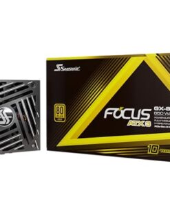 Seasonic Focus V4 GX-850 (ATX3) -850W -80+ Gold -ATX 3.1 & PCIe 5.1 Ready -Full-Modular -ATX Form Factor -Premium Japanese Capacitor -10 Year Warranty -Nvidia RTX 30/40 Super & AMD GPU Compatible