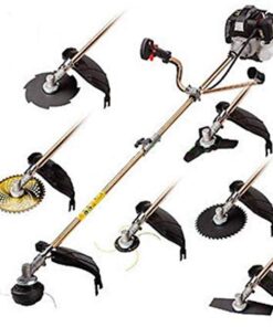 CHIKURA 52cc Multi 7 in1 Petrol Strimmer Grass Cutting Weed Eater Brush Lawn Mower