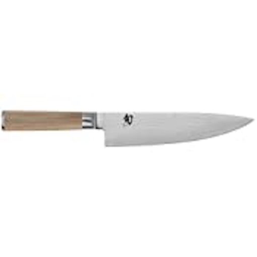 Shun Classic Blonde 5 Piece Starter Block Set, Includes 8" Chef, 3.5" Paring & 6" Utility Knives, Handcrafted Japanese Knife Block Set, Damascus Stainless Steel Cladding, Pakkawood Handle - Image 2