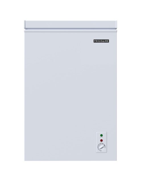 FRIGIDAIRE EFRF3005-AMZ Chest Deep Freezer-Garage-Ready, 3.5 Cu. Ft. Capacity, White-Adjustable Thermostat-Removable Vinyl Coated Wire Basket-Easy Defrost Drain - Image 5